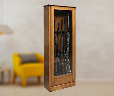 Gun Freestanding Display Cabinets