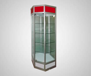 Gun Hexagonal Display Cabinets